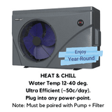 Electric Hot/Cold Tub - Large Round