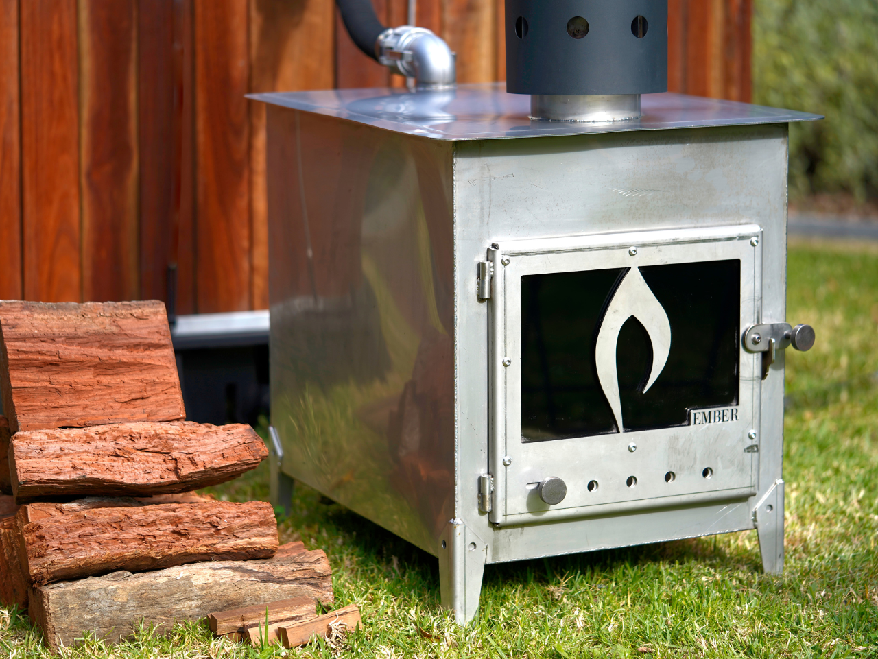 Hot Tub Firebox without fire