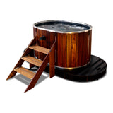 Wood-fired Hot Tub - Small Oval - 1.5m x 1m x 0.9m H