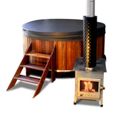 Wood-fired Hot Tub - Large Round - 2.1m dia x 0.9m H