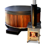 Wood-fired Hot Tub - Large Round - 2.1m dia x 0.9m H