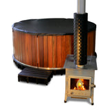 Wood-fired Hot Tub - Large Round - 2.1m dia x 0.9m H