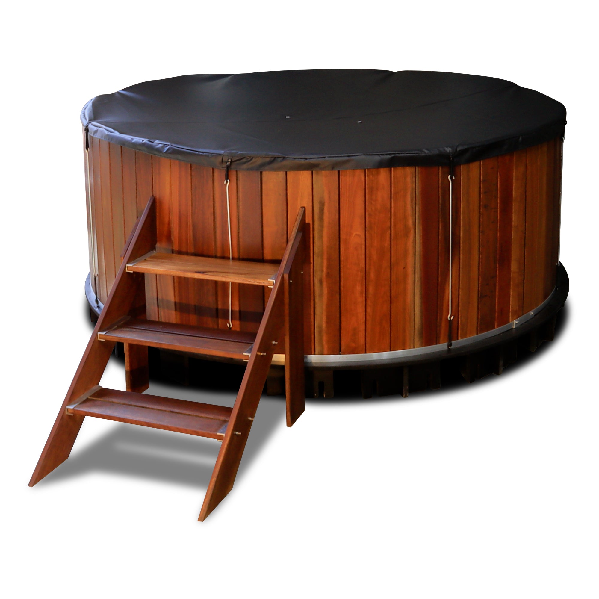 Wood-fired Hot Tub - Large Round - 2.1m dia x 0.9m H