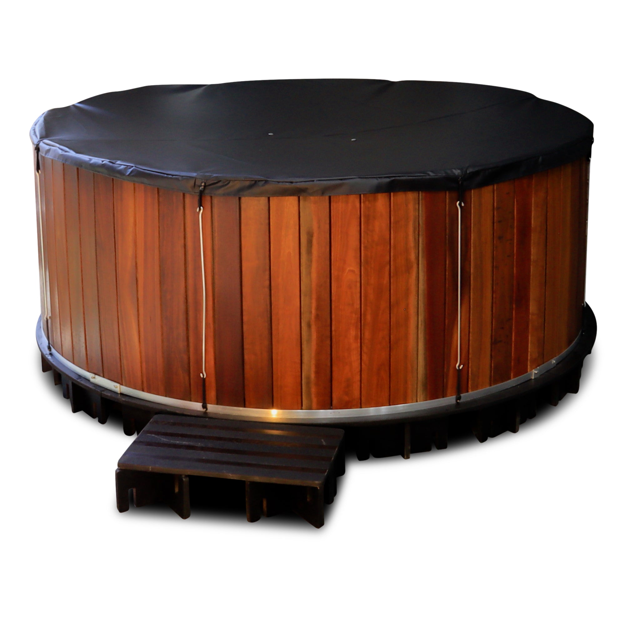 Wood-fired Hot Tub - Large Round - 2.1m dia x 0.9m H
