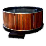 Wood-fired Hot Tub - Large Round - 2.1m dia x 0.9m H