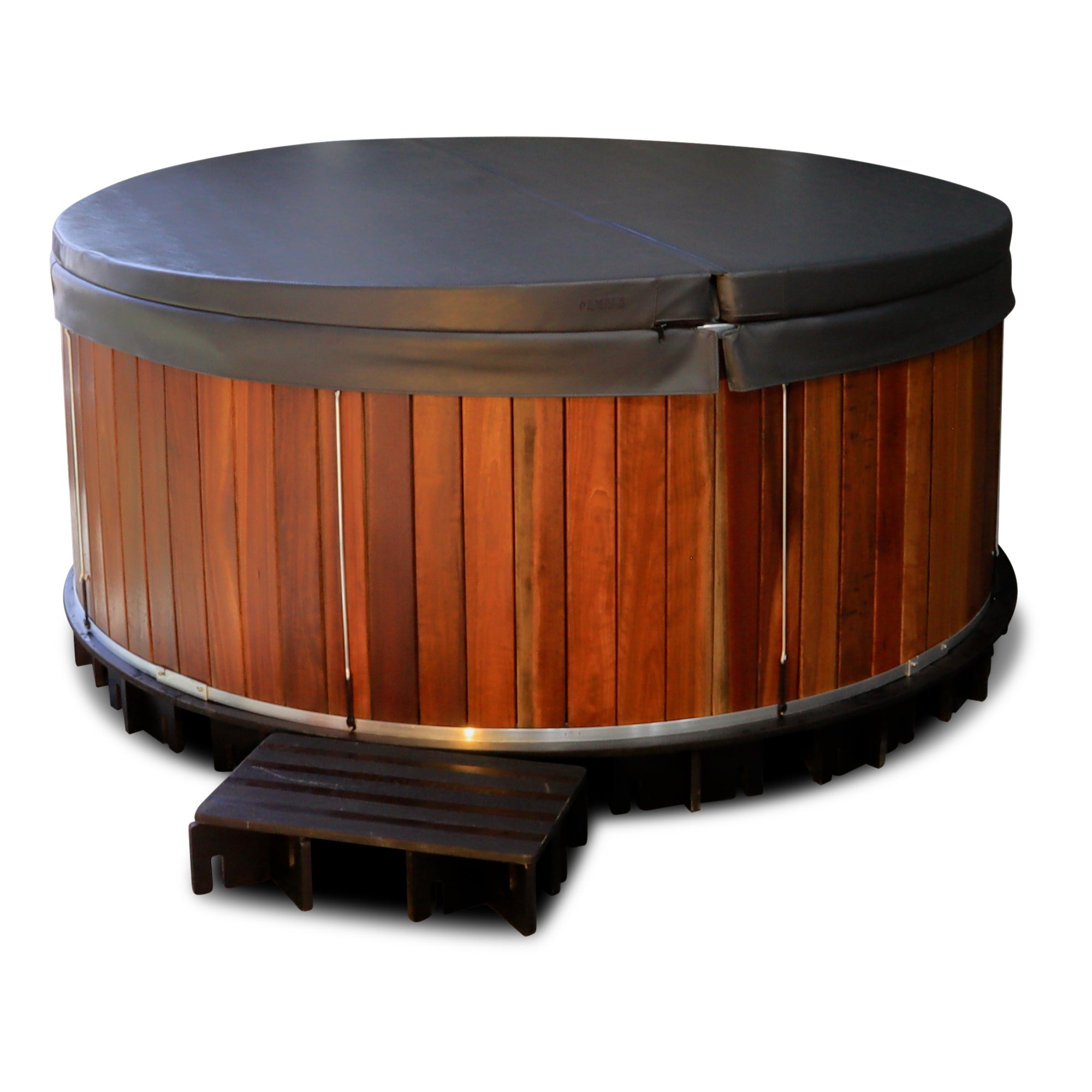 Wood-fired Hot Tub - Large Round - 2.1m dia x 0.9m H