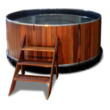 Wood-fired Hot Tub - Large Round - 2.1m dia x 0.9m H