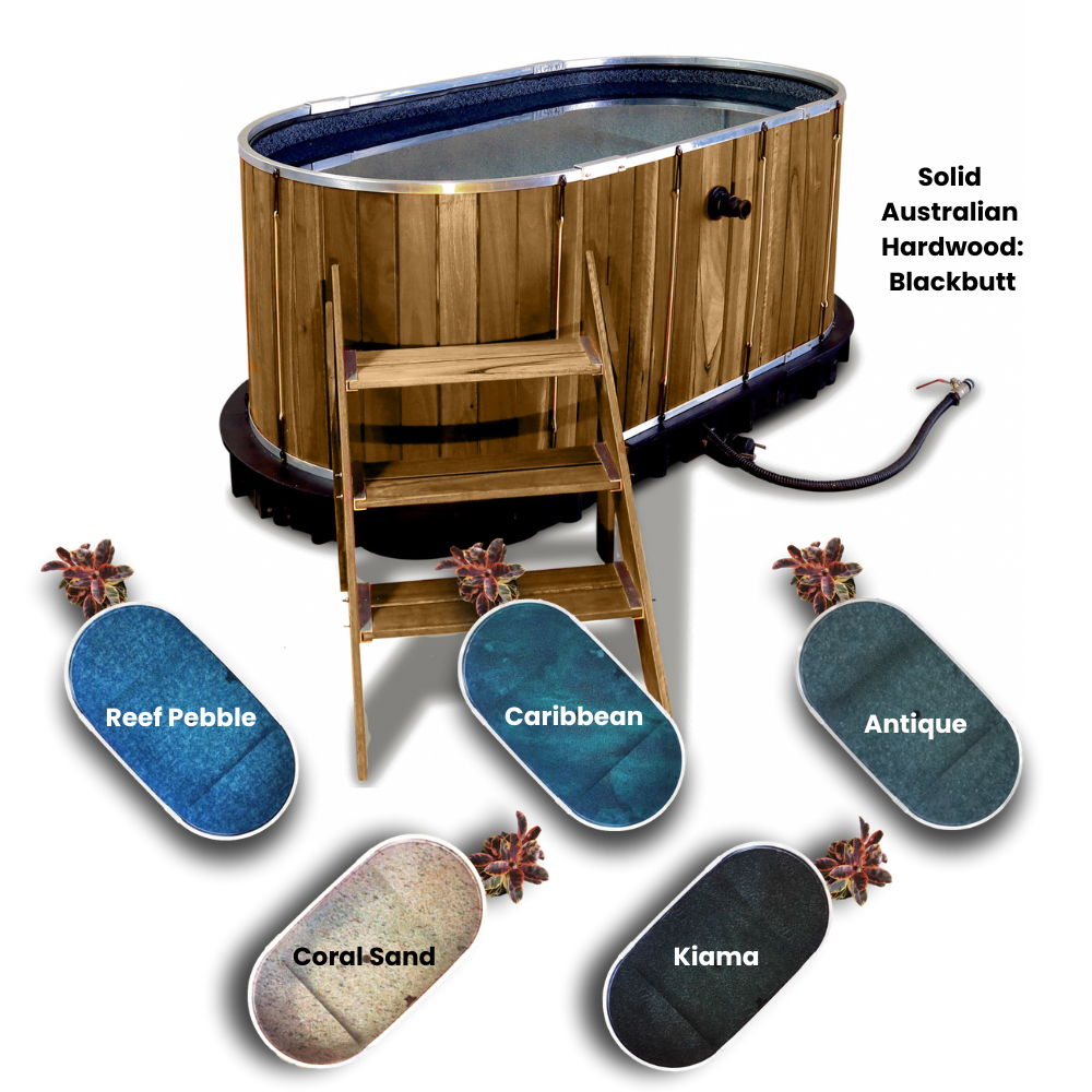 Electric Hot/Cold Plunge - Medium Oval - 2m x1m x 0.9m H
