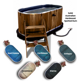 Custom Hardwood Tub - Oval - 2m x 1m x 0.9m H