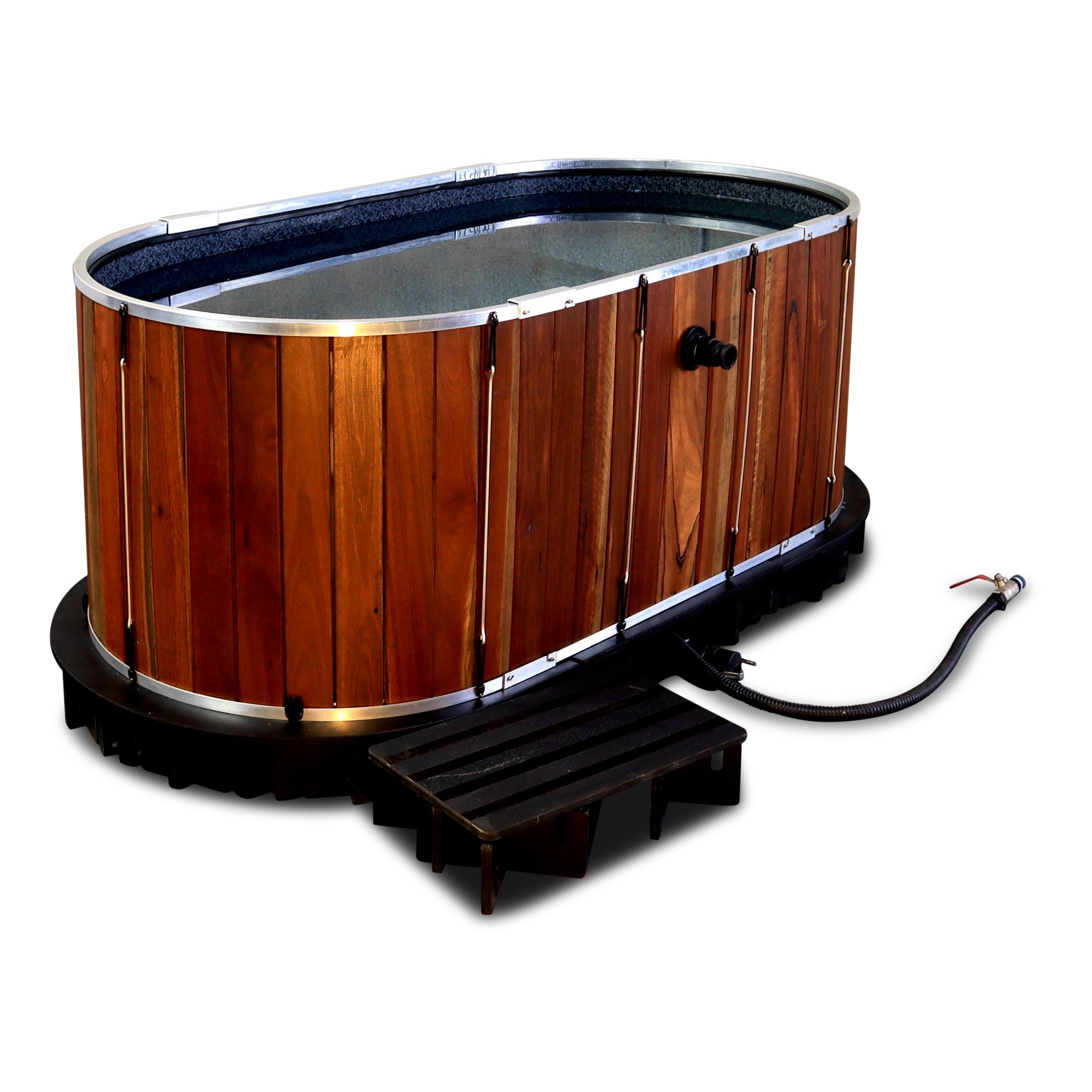 Wood-Fired Hot Tub - Medium (2.0m Oval)