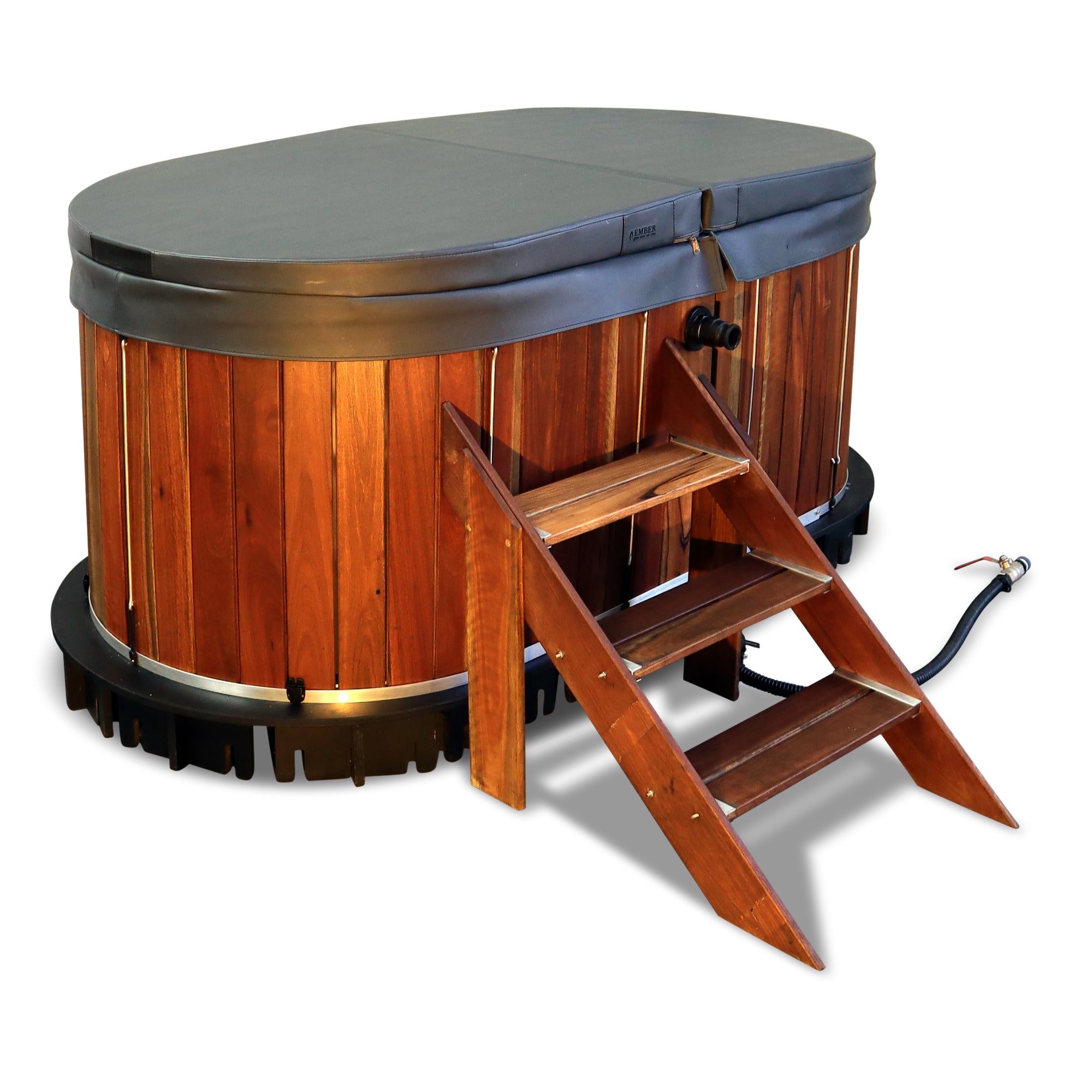 Wood-Fired Hot Tub - Medium (2.0m Oval)